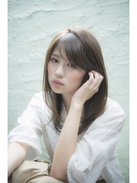 ヘアーミューズ リベロ(hair muse Livero) 【Livero】セミディストレート×イノセントカラー 3