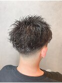 外ハネボブ/アッシユブラウン/ネオウルフ/デザインカラー