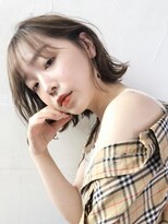 アイティー バイ アルバム 中野店(IT by ALBUM) 外ハネボブ_くびれミディイヤリングカラー_48314