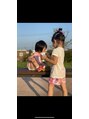 アグ ヘアー リアン 八戸店(Agu hair lien) 姉妹のママです☆子育てのお話も、たくさんしましょう(o^^o)