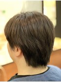自然な流れの出る男性の縮毛矯正