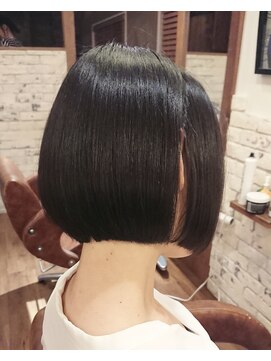 ロンドプロフィール 浦和(Lond profil) 浦和ショートヘアショートカット韓国白髪ぼかし白髪染めボブ