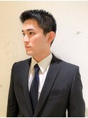 ビジカジビジネスナチュラルフェードソフトモヒカン