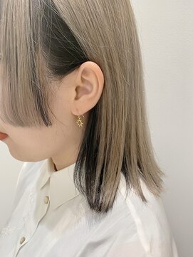 ルーイ(LOUIE) ホワイトベージュ / インナーカラー