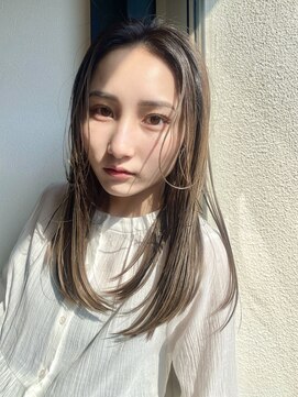 ディコ(Dico) Hona hair ☆ ミルクティーベージュ×ナチュラルストレート