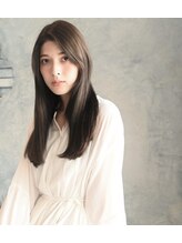 ルレ(Relais) 透明感のあるナチュラルブラウンストレート