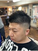 大人気フェード/ソフトモヒカン/アップバンク/グラデーション/