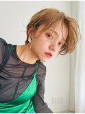 【ARTE表参道/青山】モテ髪ショート×ブリーチなし透明感カラー