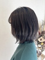 イソラヘアアトリエ(Isola hair atelier) 【Isola】ラベンダーアッシュ×くびれボブ