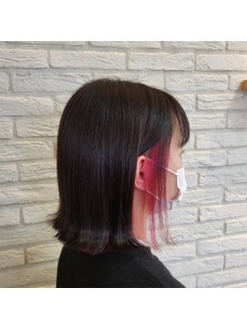 ラズ ヘアー(LAZZ hair) 外ハネボブ