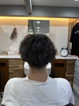 スウェル 船橋店(Swell) ハイライト/マッシュパーマ/束感/波巻き/メンズ3