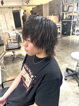 ザ オーダー(THE ORDER) メンズマッシュウルフヘアウルフカットマッシュヘア