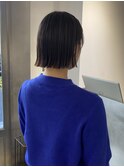 切りっぱなしボブ