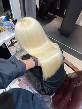 ロイス 神宮前(ROIS) 透明感ベージュカラー/ダブルカラー/ケアブリーチ[表参道駅]