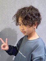 スイ(suiw)&nbsp;キッズパーマ☆スパイラル/強め【suiw】昭和町/天王寺/阿倍野