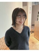 イキ(ikiii)&nbsp;顔周りcut ボブ/顔周りカット/レイヤーカット