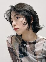 ノイ(noi) 顔周りレイヤーカットくびれヘアミルクティーベージュカラー