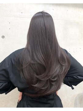 サイン 渋谷(SIGN) ザクザクレイヤーカット巻き方簡単ミディアムロング韓国表参道