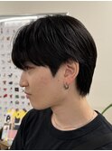 【永田】韓国メンズ×ミニウルフシースルーマッシュ