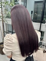 ジルスタジオ(JILL STUDIO)&nbsp;JILL STUDIO ダークチェリー/美髪ストレート/切りっぱなし