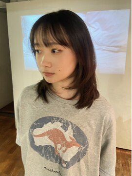 ノラジャーニー(NORA Journey) ミディアムレイヤーカットハッシュカット韓国ヘアウルフカット