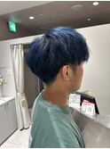 ネイビーブルー ダブルカラー 成増