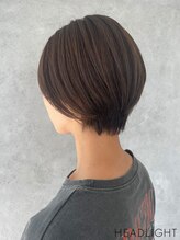 アーサスバイヘッドライト 仙台長町店(ursus by HEADLIGHT) ハンサムショート×ダークブラウン×小顔チェリーブラウンマロン