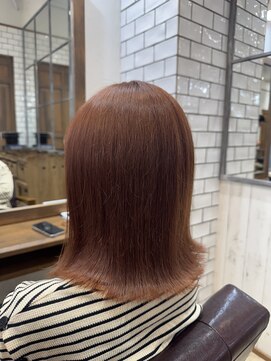 ロープ 日吉(lowp) 20代30代40代ハイトーンボブ切りっぱなし