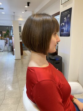ジャスト ヘア アネックス 久里浜店(just hair ANNEX) 前下がりボブ