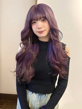 ロチカバイドールヘアー 心斎橋(Rotika by Doll hair) breach1回 ラベンダーカラー ☆