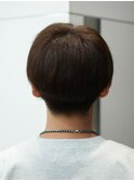 マッシュ サラ髪 ツヤ感