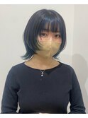 インナーブルー＆ボブウルフ