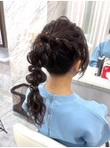 ガーリースタイル/心斎橋/ヘアメ/セットサロン