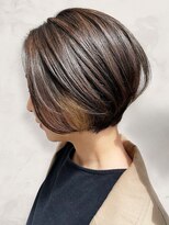 リタ 枚方(Rita) 20代30代ミニボブココアブラウン小顔美肌丸み白髪ぼかし