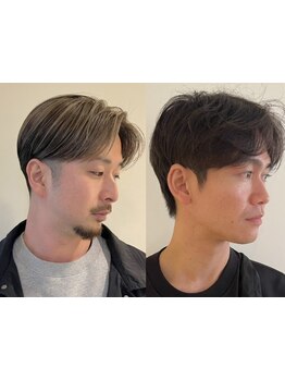 ［メンズカット\6600］流行の理容室風なスタイルでワンランクUP☆オフィス映えなら［CANNA/代官山］