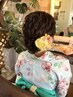 【電話予約限定】ヘアセット+浴衣着付け　TEL042-446-2005