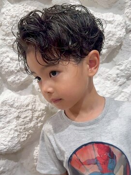 モアナバイヘッドライト 綱島店(Moana by HEADLIGHT) Moana【綱島】#無造作パーマ#メンズパーマ#キッズパーマ