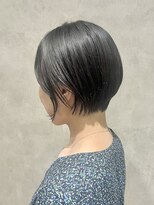 エンクス(enx)&nbsp;ホワイトグレージュデジタルパーマミニウルフ鶴ヶ峰 YS64