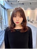 ミディアムレイヤー　ナチュラルブラウン