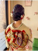 まとめ髪ヘアセット
