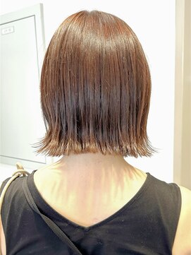 フォト イケブクロ(foto IKEBUKURO) 切りっぱなしボブ/くびれボブ/外はねボブ/赤み消し透明感/池袋