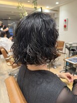 コルテ(Corte)&nbsp;ボブ×くりくりパーマ♪by吉村