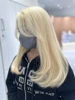 ジーナ 千葉(Zina)&nbsp;ブロンドレイヤー＊韓国ヘア＊髪質改善