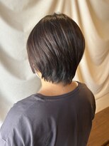 ココカラヘアー ニコ(cococara hair nico)&nbsp;丸みショート/ショートボブ/前髪あり