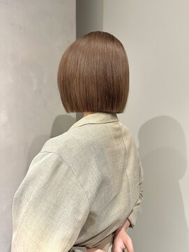 エイト ヘアサロン 渋谷本店(EIGHT) 秋の"ぱつっとボブ"