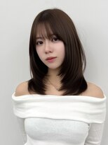 アマトウキョウスマートサロン(AMA TOKYO×Smart Salon) くびれレイヤー/顔まわりカット/レイヤーカット/小顔ヘア