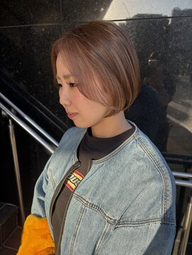 切りっぱなしボブ