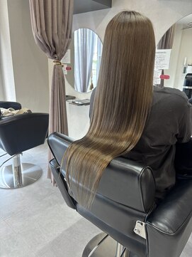 hairLux・浜松天王・三ヶ日・ブリーチなしのダメージ0カラー