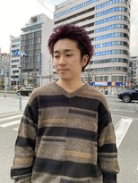 ニトバイアンキシム メンズ(nit by AHNKISM)&nbsp;暖色カラースパイキーショート