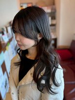 シェール(cher)&nbsp;透明感/レイヤーカット/顔まわりカット【cher西宮北口：MAYA】